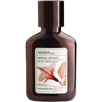 AHAVA Mineral Botanic Hibiscus and Fig Body Wash Travel Size 3oz