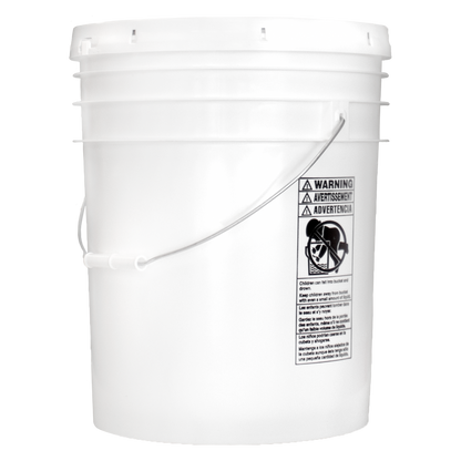 White Food Grade Storage Preparation Bucket