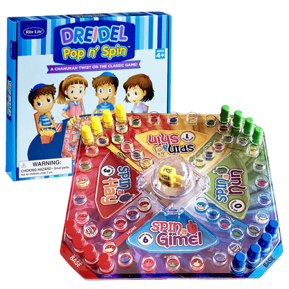 Dreidel Pop 'n Spin Game