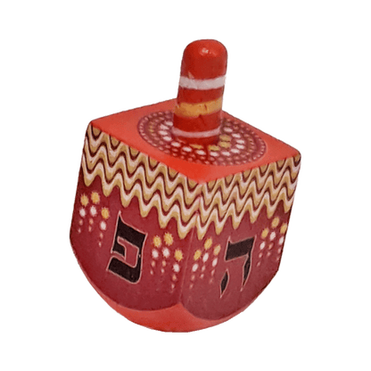 Dreidel - Painted - Large (Various Colors)