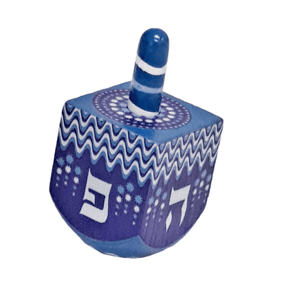 Dreidel - Painted - Large (Various Colors)