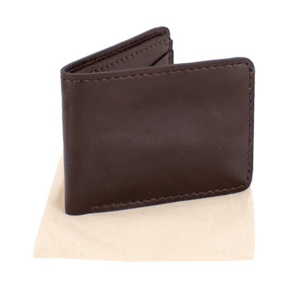 Handcrafted Brown Leather Wallet