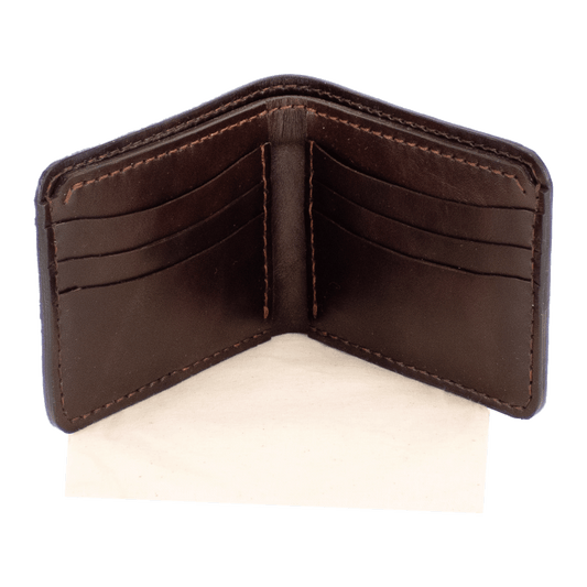 Handcrafted Brown Leather Wallet
