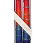 Tapered Candles - Red/Blue Ombre