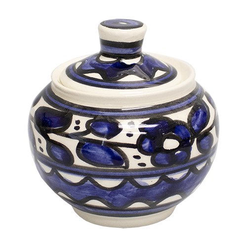 Armenian Ceramic Sugar Bowl (Various Designs)
