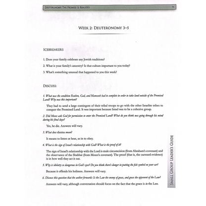 Deuteronomy Adult Study Guide (Printed Version)