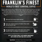 Franklin's Finest Survival Coffee (720 Servings)