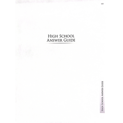 Genesis Homeschool Teacher's Guide (Printed Version)