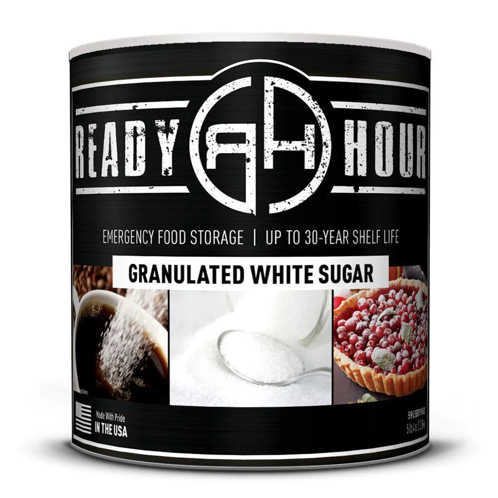 Ready Hour #10 Can: Granulated White Sugar (93.6 oz.)