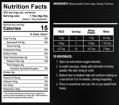 Ready Hour #10 Can: Honey Powder (60.8 oz.)