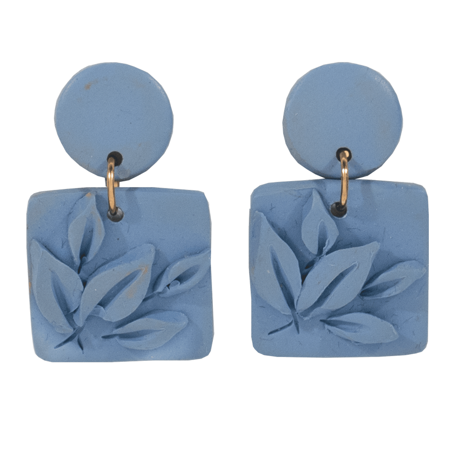 Handcrafted Clay Floral Earrings