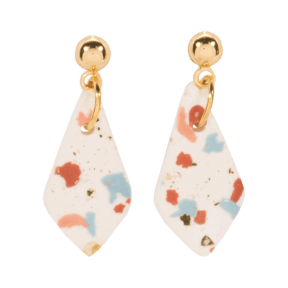 Handcrafted Clay Earrings - Multicolor