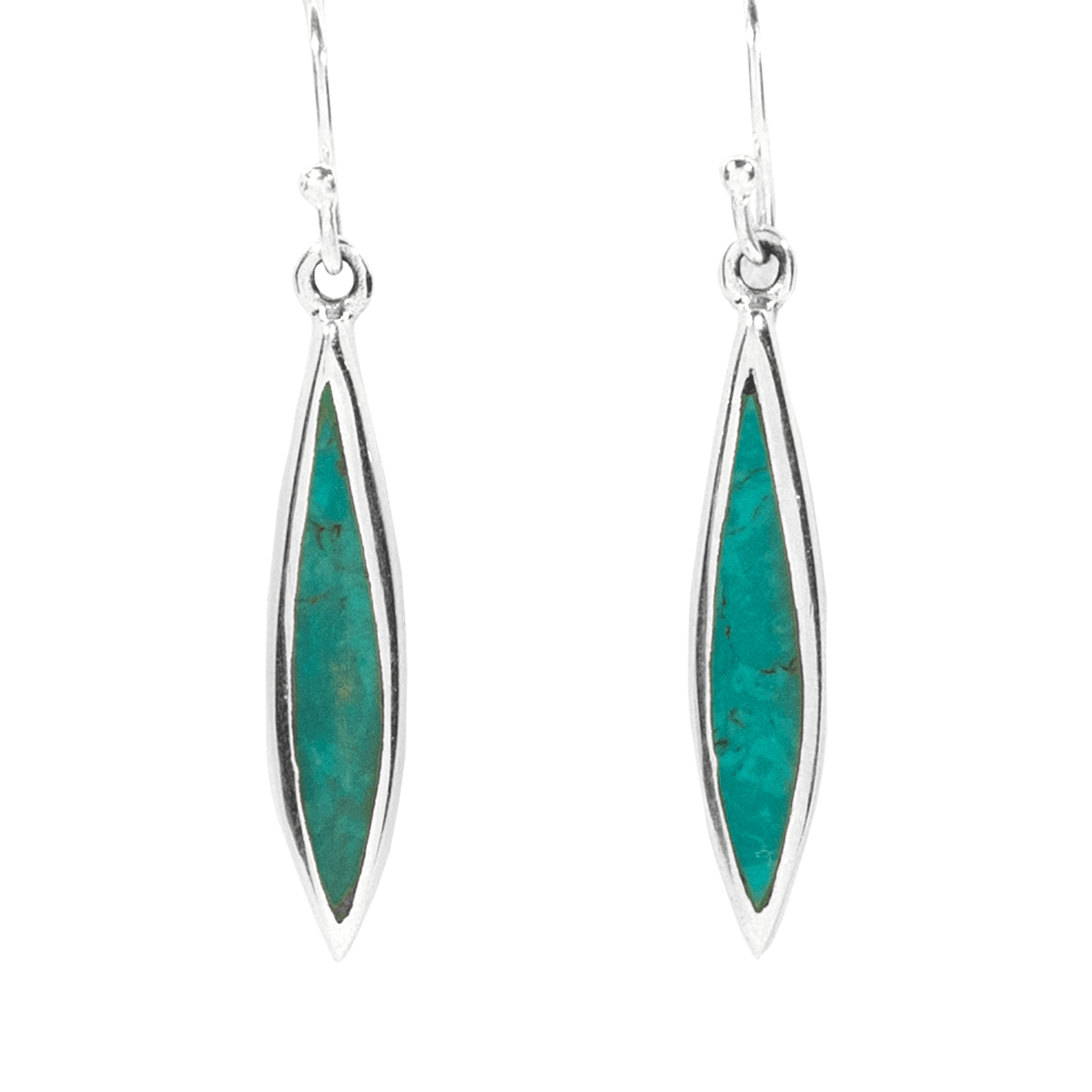 Eilat Stone Earrings, 925 sterling silver with selling Eilat Stone