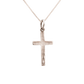 Cross Necklace .925 Sterling Silver