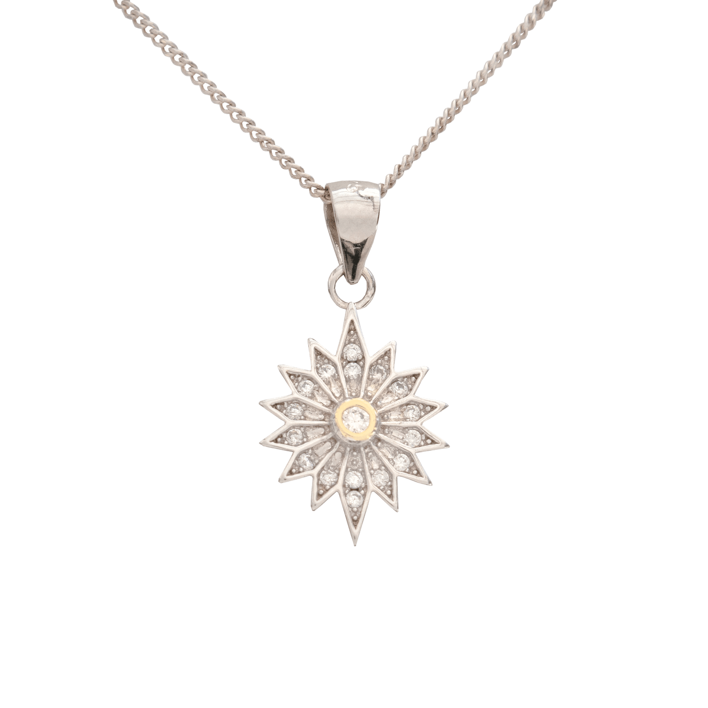 Bethlehem Star Necklace (Box Chain)