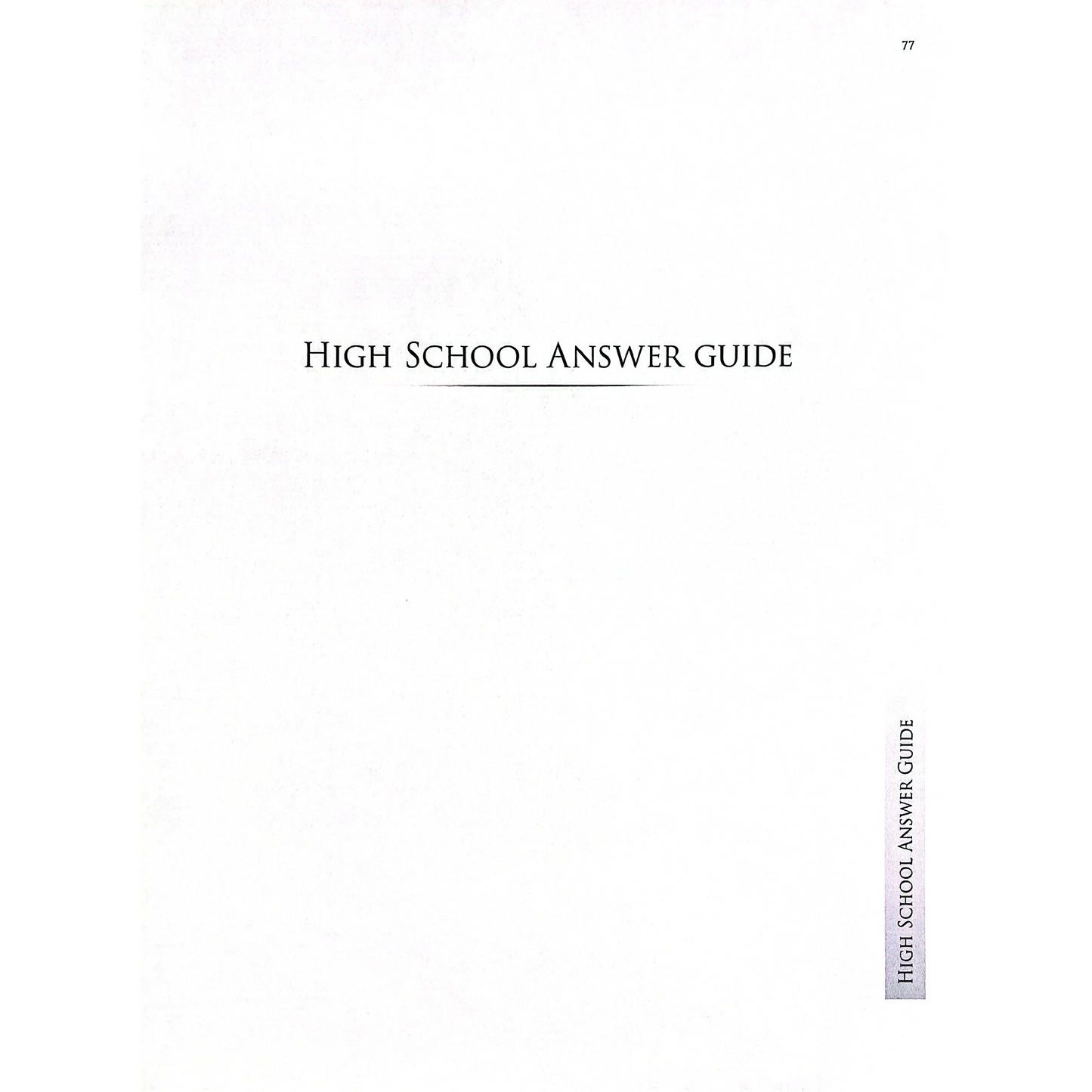 Leviticus Homeschool Teacher's Guide (iPad, Epub)