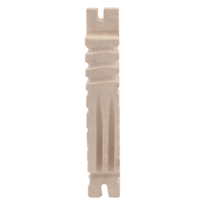 Shin Stone Mezuzah with three grooves