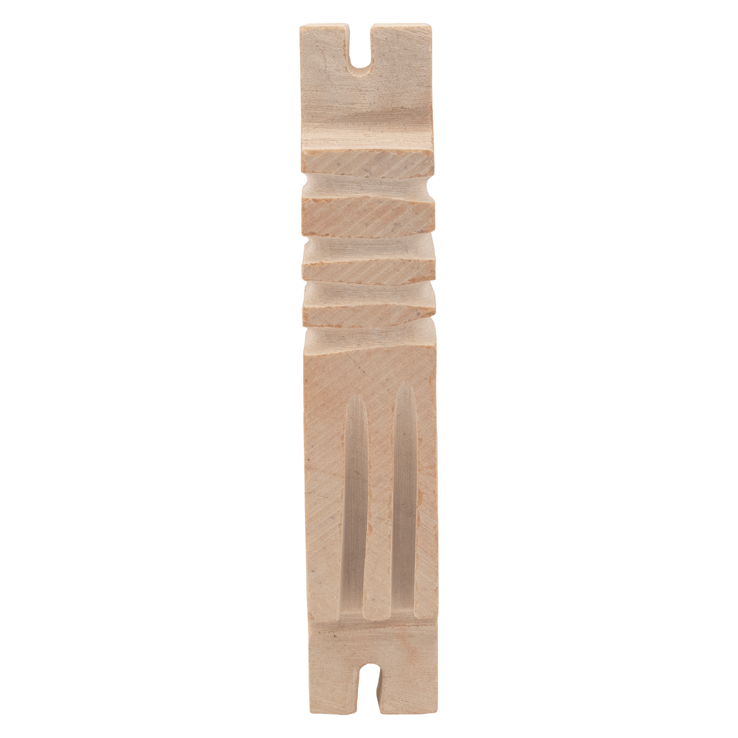 Shin Stone Mezuzah with four grooves