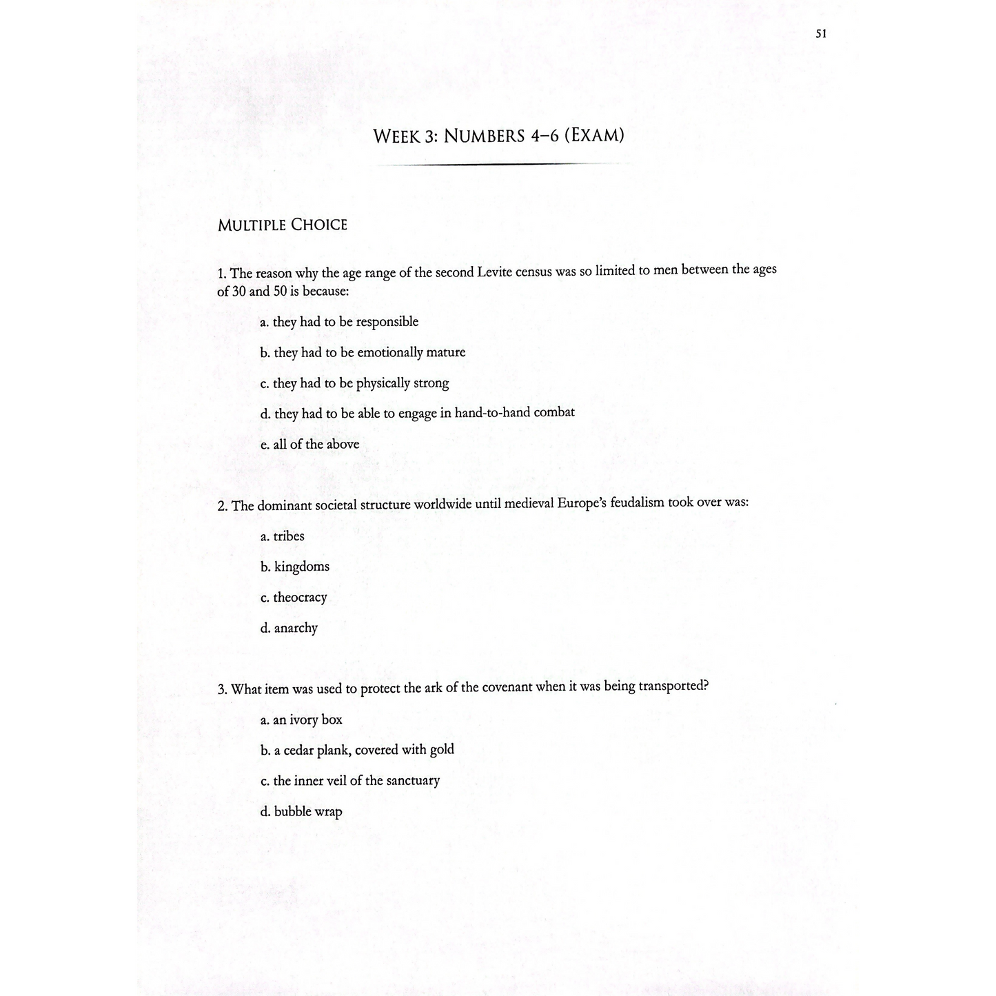 Numbers Homeschool Teacher's Guide (Printed Version)