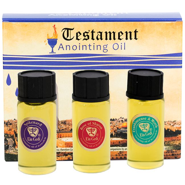 Testament Messiah Anointing Oil Set