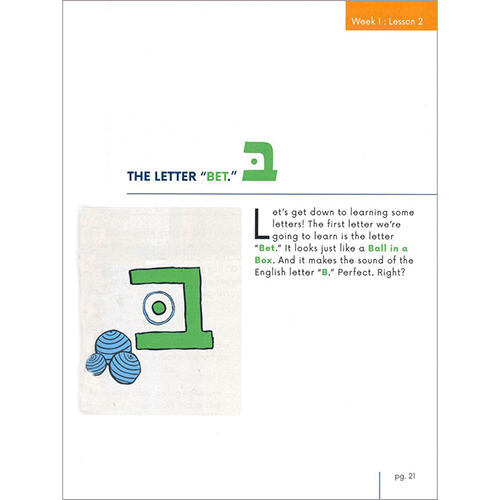 the letter Bet explained in hebrew language study book and guide by Miiko Shaffier 