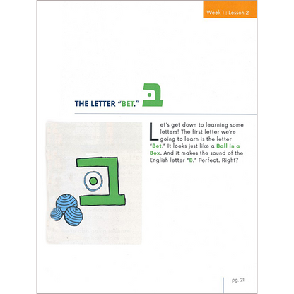 the letter Bet explained in hebrew language study book and guide by Miiko Shaffier 
