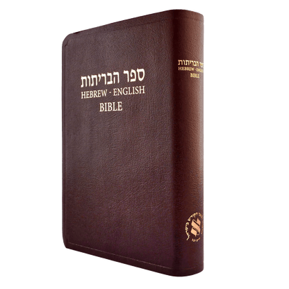 Hebrew-English (NASB) Cover Diglot Bible - Leather