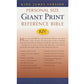 KJV Giant Print Reference Bible - Black & Tan
