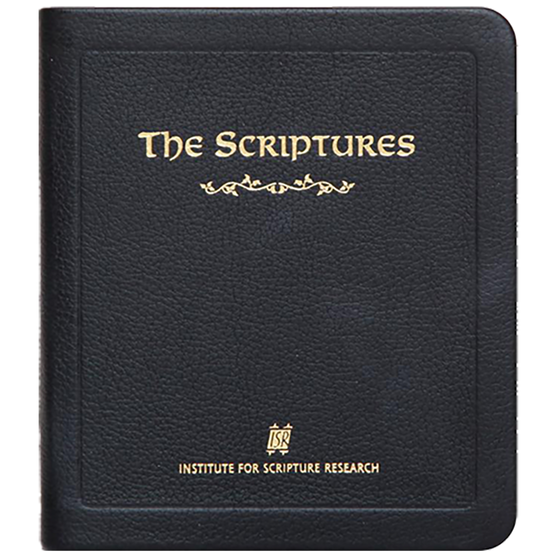 Soft Black Cowhide Leather Pocket Size The Scriptures Bible