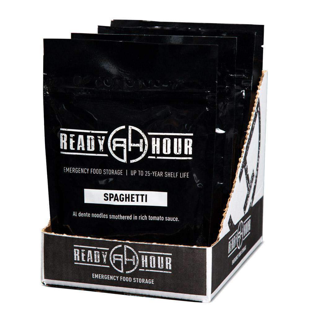 ready hour spaghetti case pack interior  black packaging 