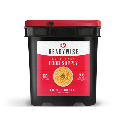 readywise emergency food supply 60 serving entree bucket 