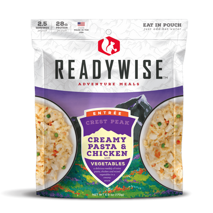 Adventure Meals: Crest Peak Creamy Pasta & Chicken