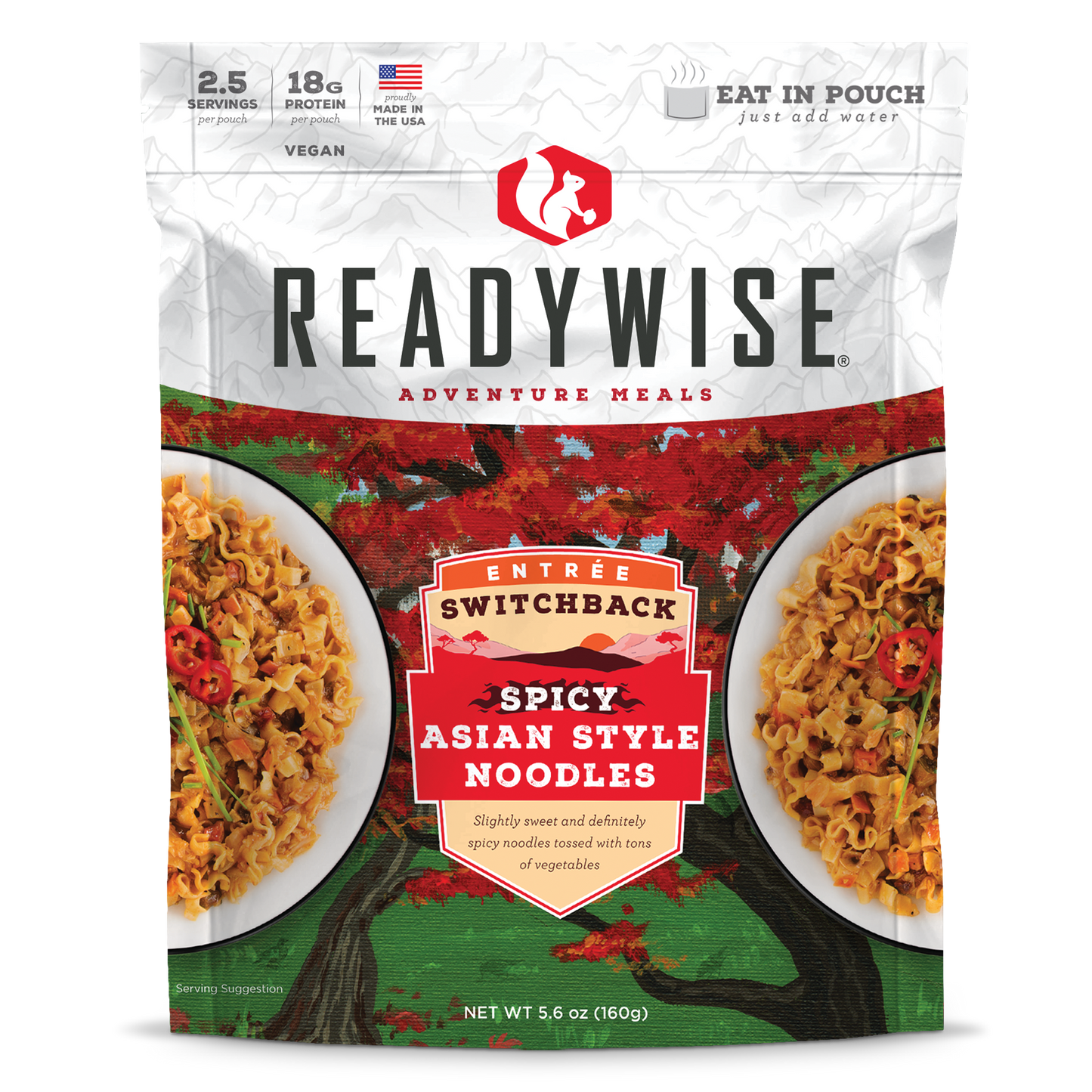 Adventure Meals: Switchback Spicy Asian Style Noodles