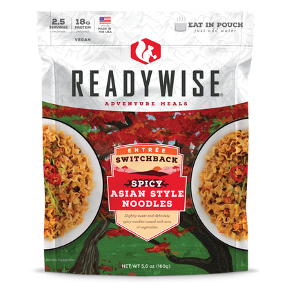 Adventure Meals: Switchback Spicy Asian Style Noodles