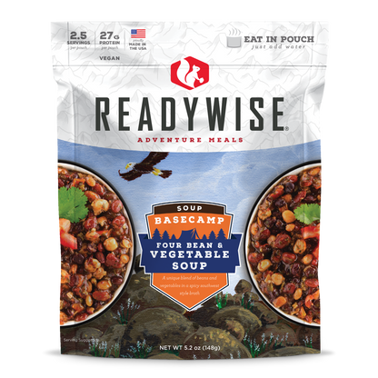 Adventure Meals: Basecamp Four Bean & Vegetable Soup