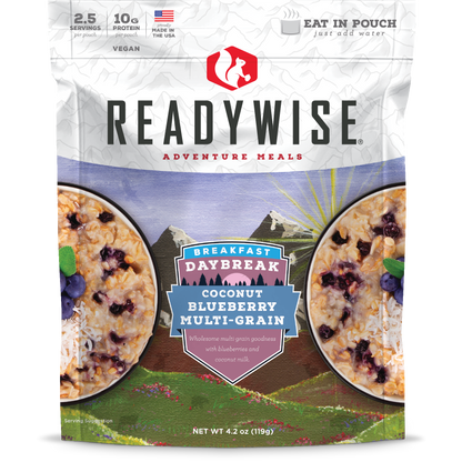 Adventure Meals: Daybreak Coconut Blueberry Multi-grain