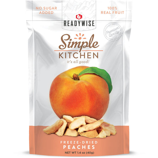 Simple Kitchen Freeze-Dried Peaches