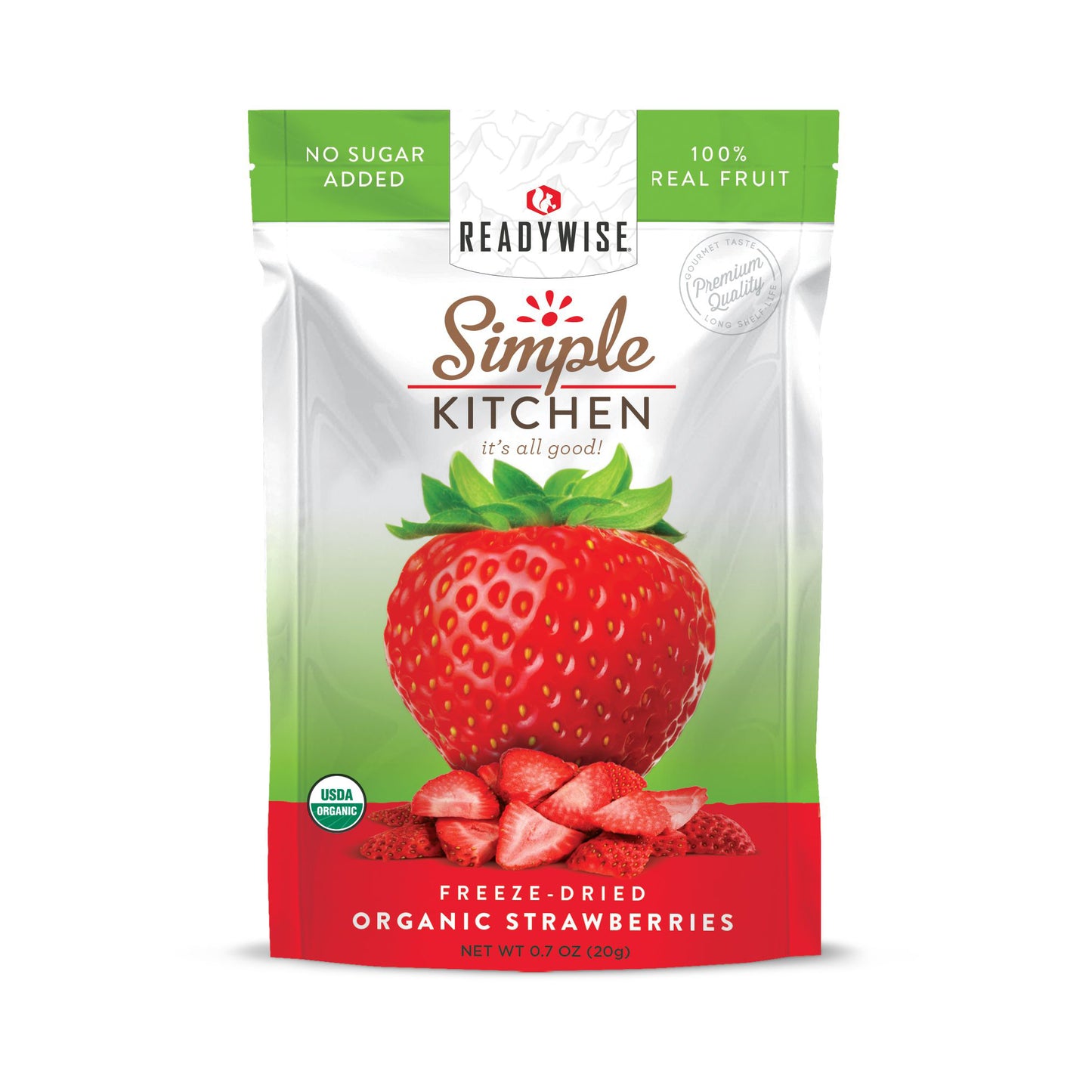 Simple Kitchen Organic Freeze-Dried Strawberries