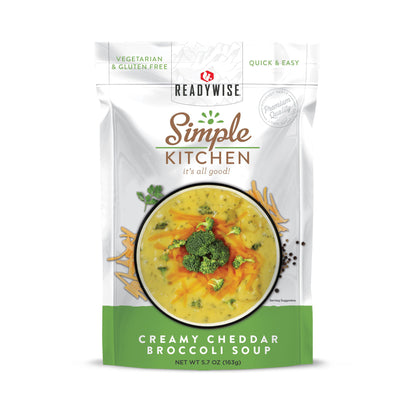 Simple Kitchen Creamy Cheddar Broccoli Soup