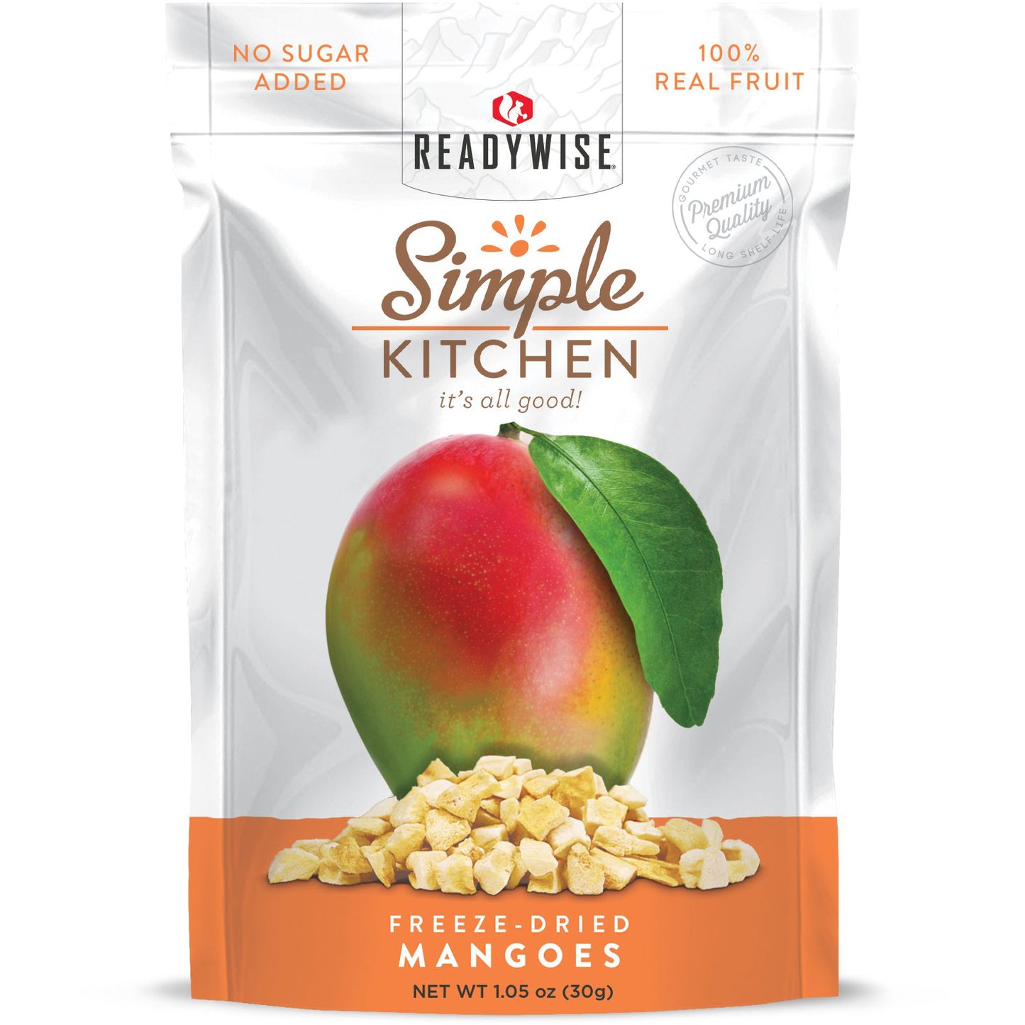 Simple Kitchen Freeze-Dried Mangoes