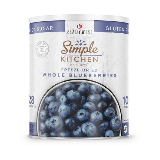 Simple Kitchen #10 Can: Freeze-Dried Whole Blueberries