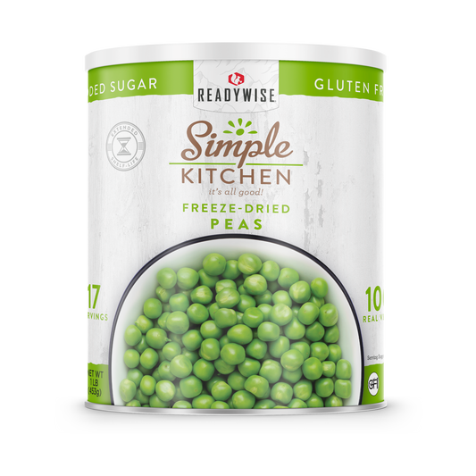 Simple Kitchen #10 Can: Freeze-Dried Peas