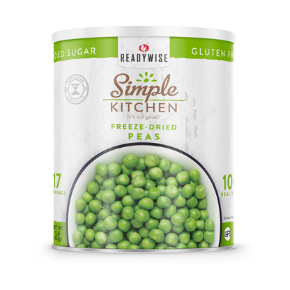 Simple Kitchen #10 Can: Freeze-Dried Peas