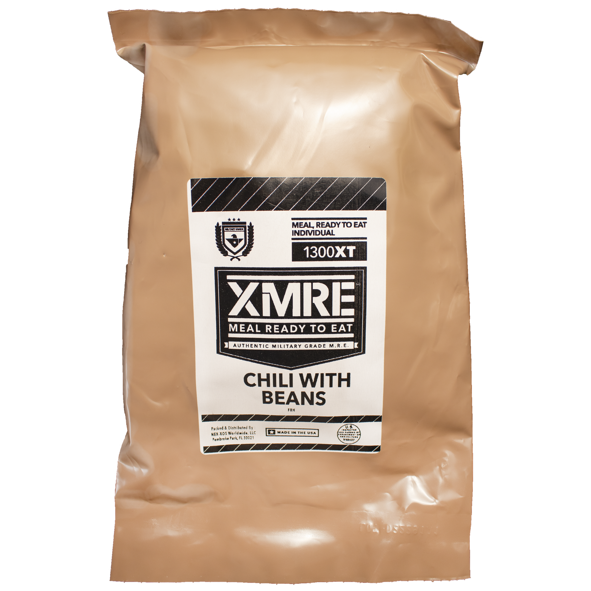 XMRE Chili with Beans w/ FRH, emergency food supply  