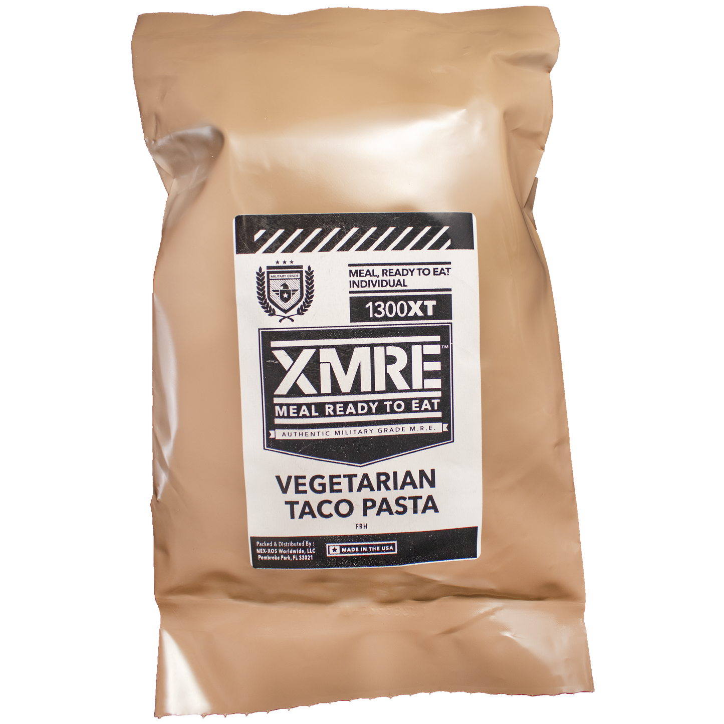 XMRE Vegetarian Taco Pasta w/ FRH. Emergency food supply