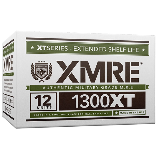 XMRE 1300XT w/ FRH - Case of 12 Meals
