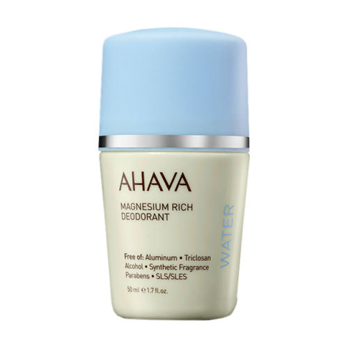 Ahava Roll-On Magnesium Rich Deodorant with blue top