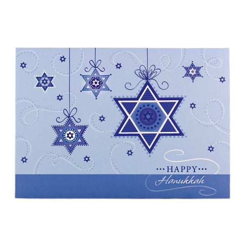 Star of David Hanukkah Card