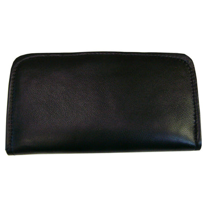 Solomea Leather Wallet - Black