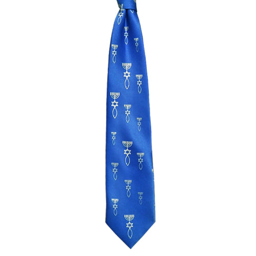 Grafted-In Necktie (Royal Blue)